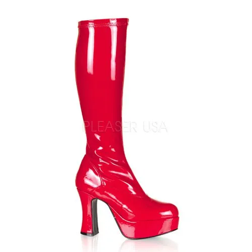 4" GoGo Platform Boots (EXOTICA-2000)