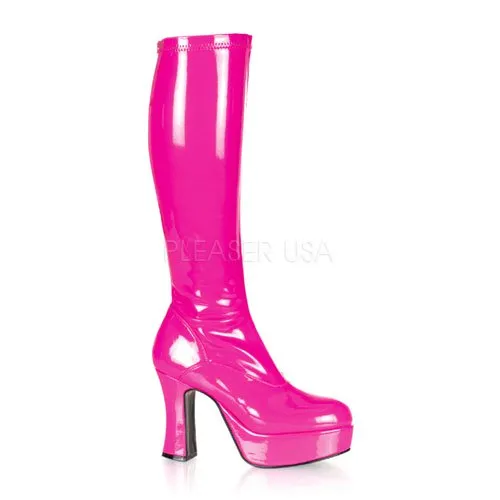 4" GoGo Platform Boots (EXOTICA-2000)