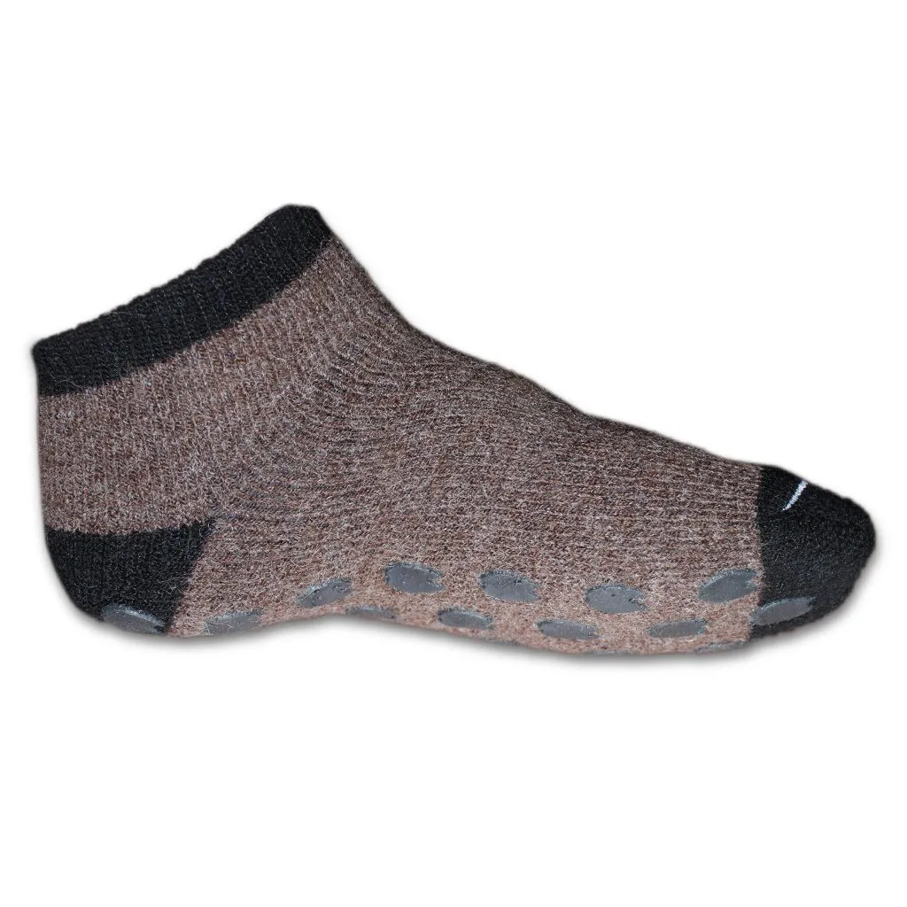 AlpacaTrax Gripper Slipper Alpaca Socks