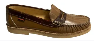 Andago Mylo Tobaco Patent Slipon Loafer