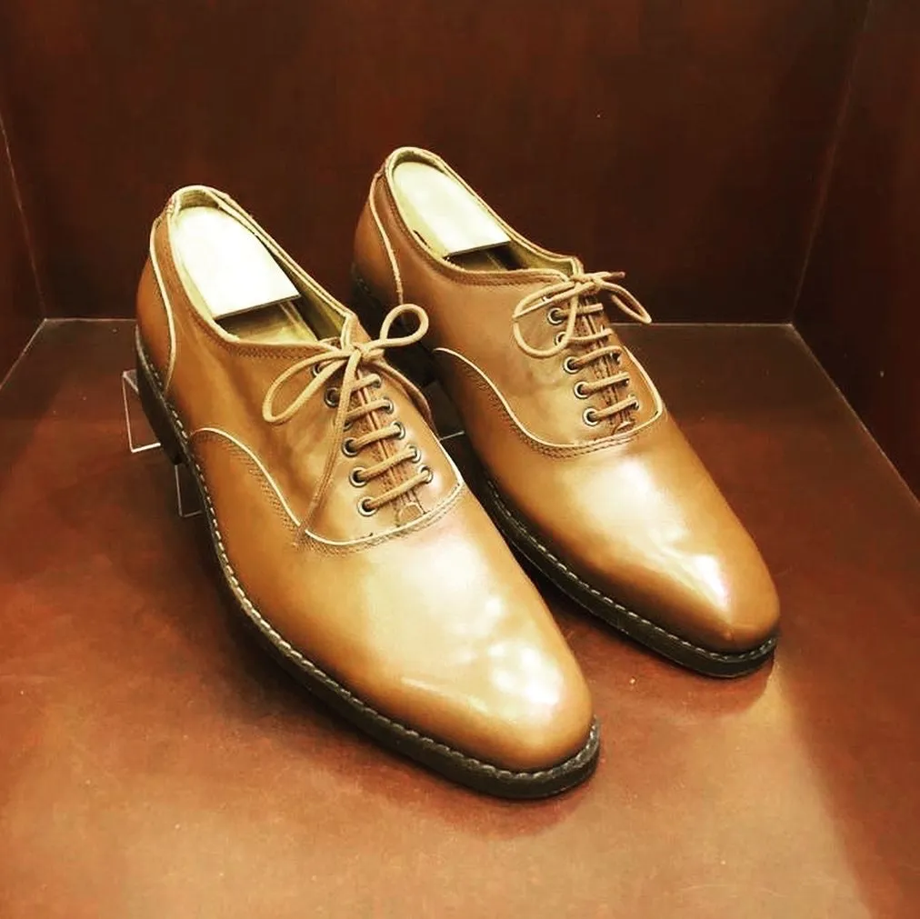 Andres Oxford Chestnut men's shoes