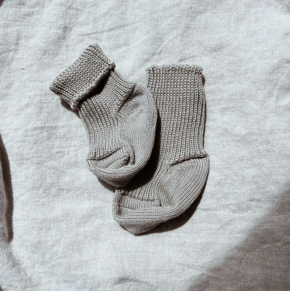 Baby Socks - Organic wool