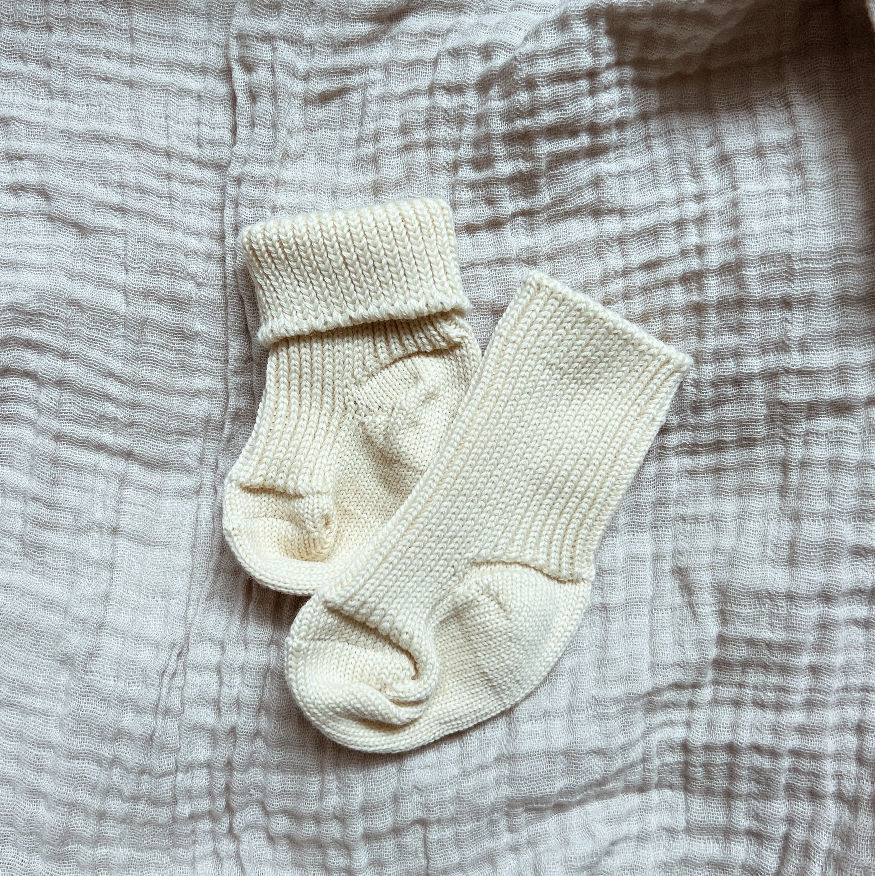 Baby Socks - Organic wool