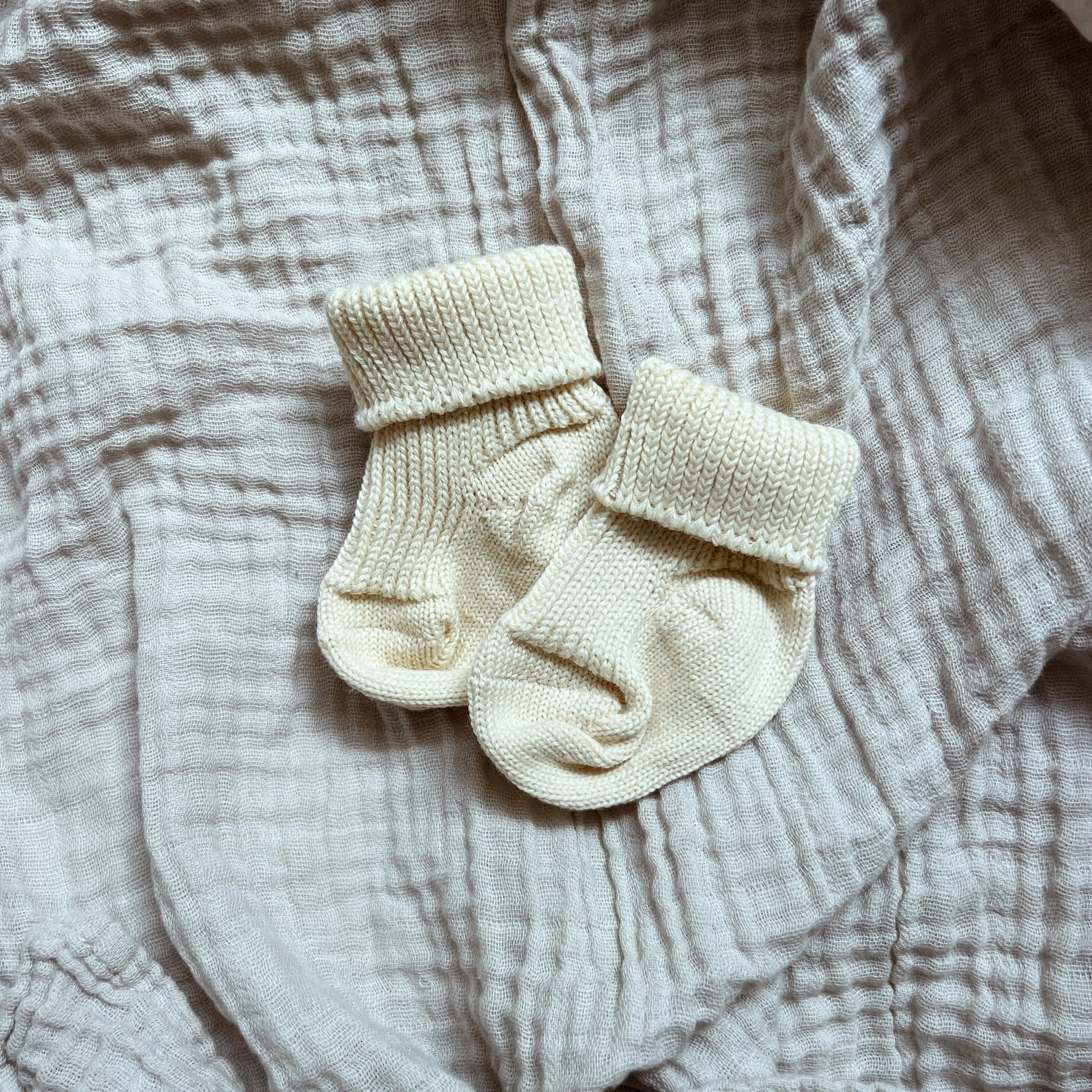 Baby Socks - Organic wool