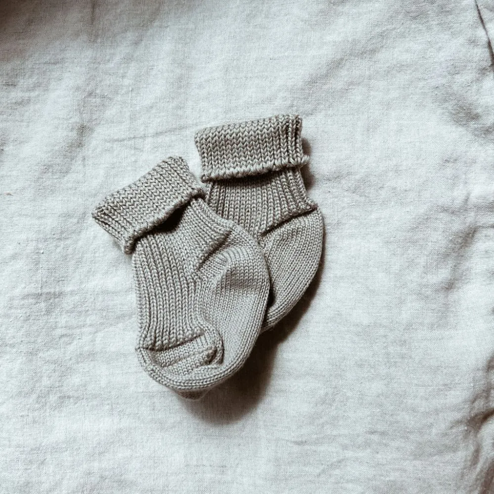 Baby Socks - Organic wool