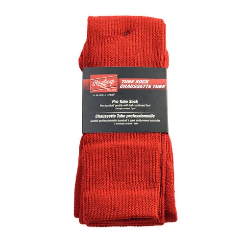 BAS BASEBALL RAWLINGS PRO TUBE SOCKS 1 PACK