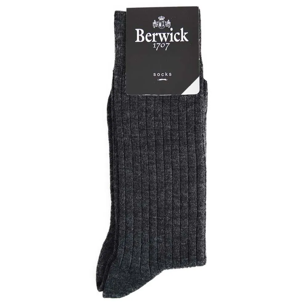 Berwick 1707 Wool Blend Ribbed Socks