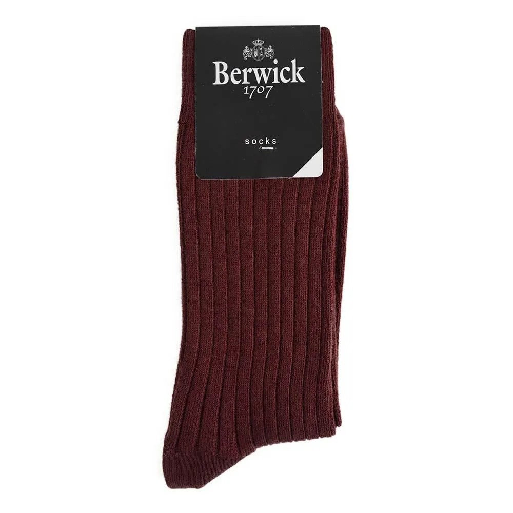 Berwick 1707 Wool Blend Ribbed Socks