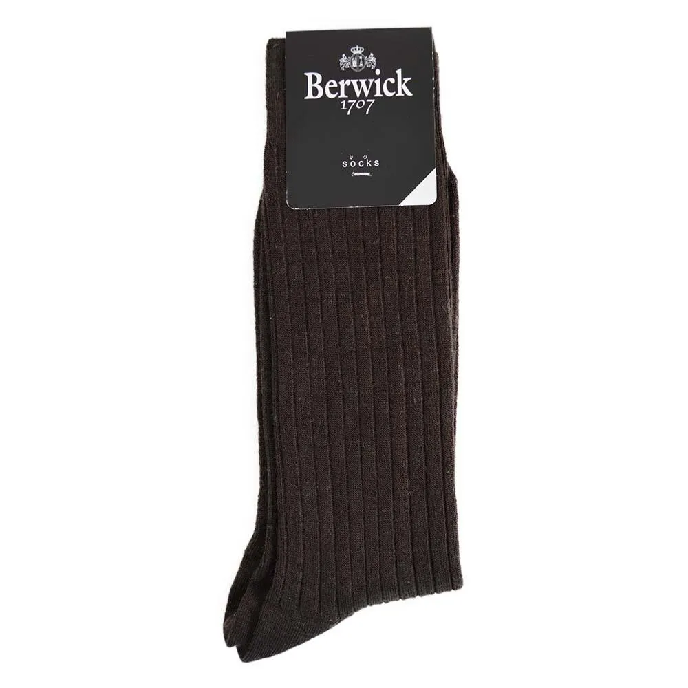 Berwick 1707 Wool Blend Ribbed Socks