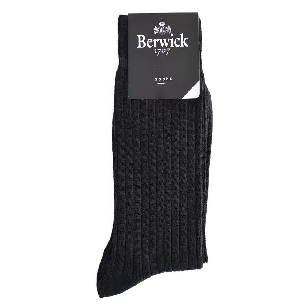 Berwick 1707 Wool Blend Ribbed Socks