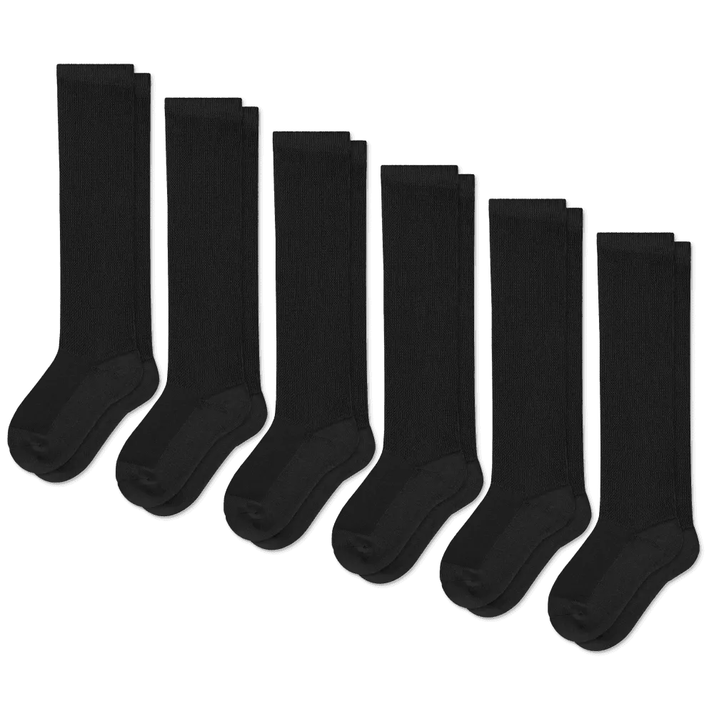 Black EasyStretch™ Diabetic Socks