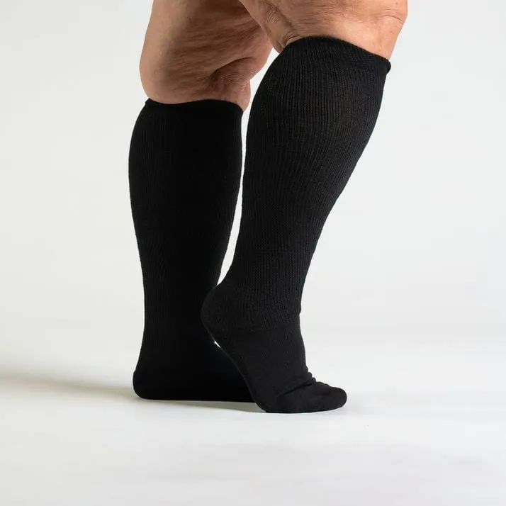 Black EasyStretch™ Diabetic Socks