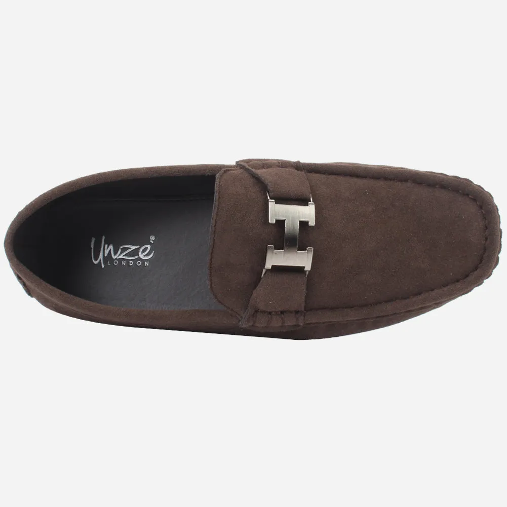 Boys "KASHI" Buckle Slip-ons Moccasins