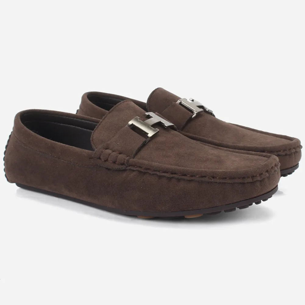 Boys "KASHI" Buckle Slip-ons Moccasins