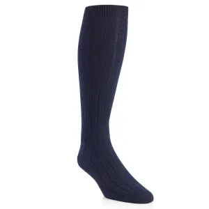 Cashmere Ribbed Knit Sock