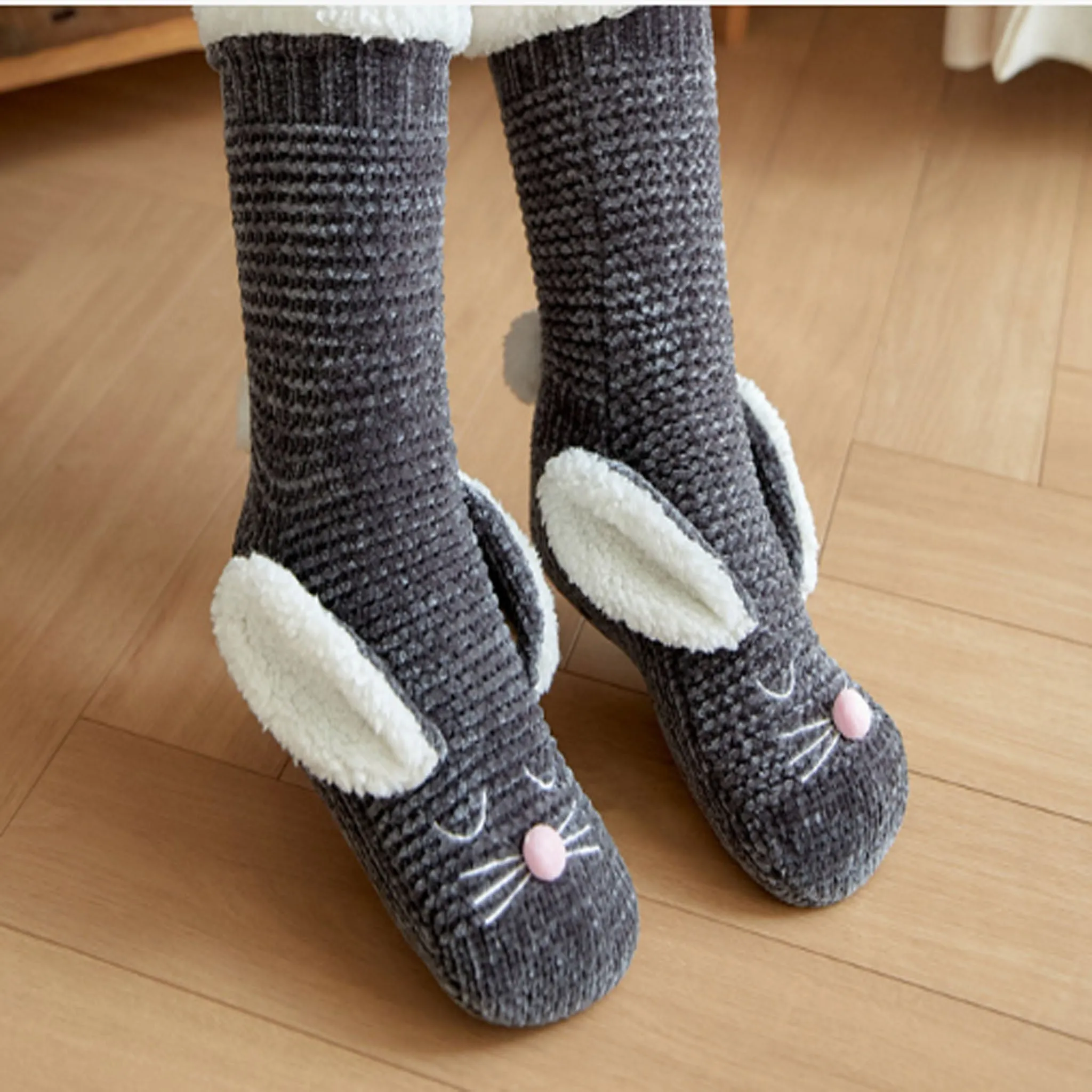 Casual Thick Thermal Sleeping Socks | Sherpa Lined Sock