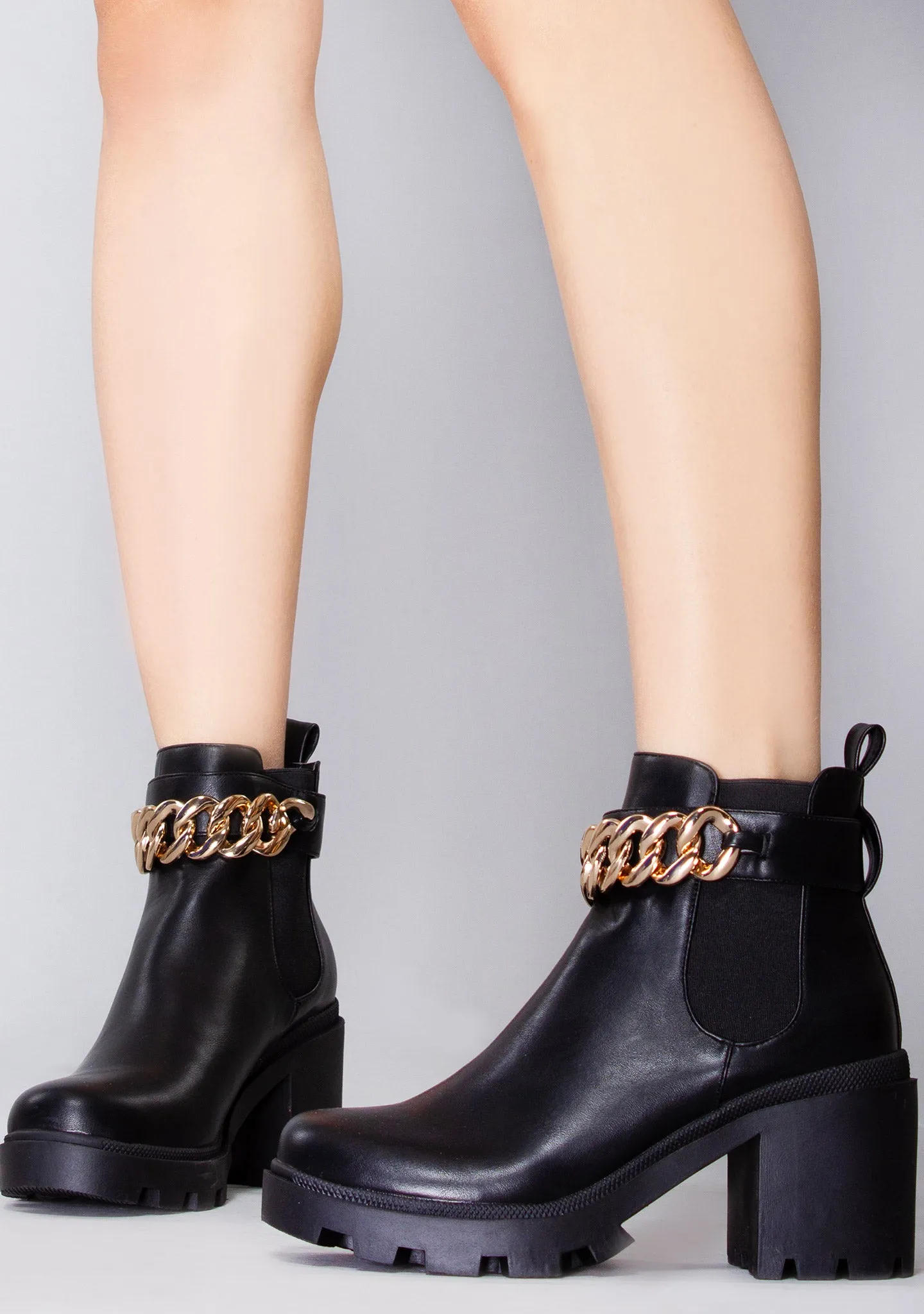 Chain Reaction Platform Boots