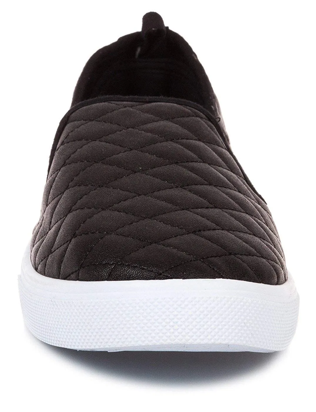 Chatties Ladies Quilted Slip-On Women Sneaker 7/8 Gold