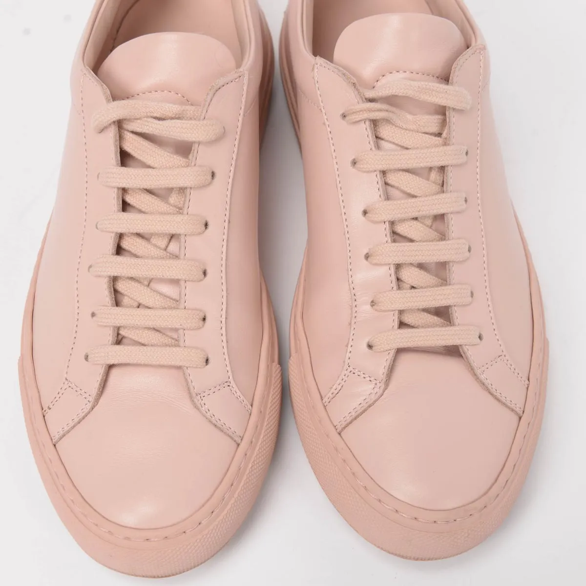 Common Projects Blush Pink Original Achilles Sneakers 36