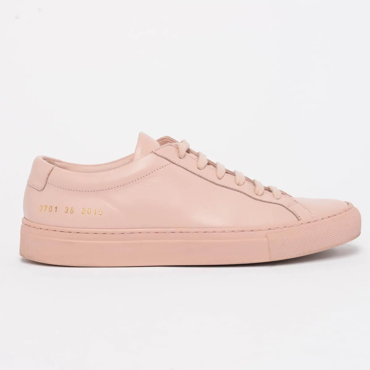 Common Projects Blush Pink Original Achilles Sneakers 36