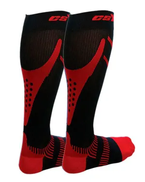 CSX Men's Advanced  Firm Compression Ultra Run Socks 20-30 Compression