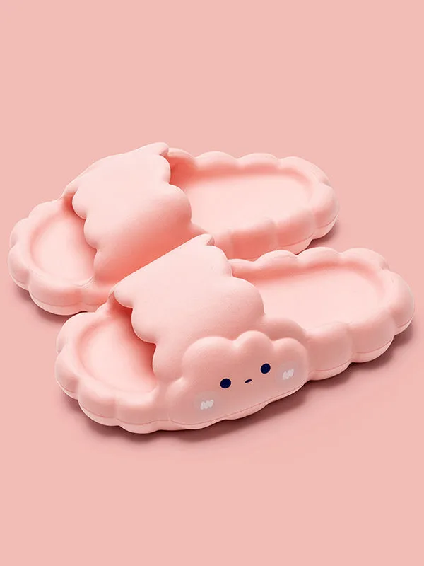 Cute Cloud Design Soft Indoor Slipper