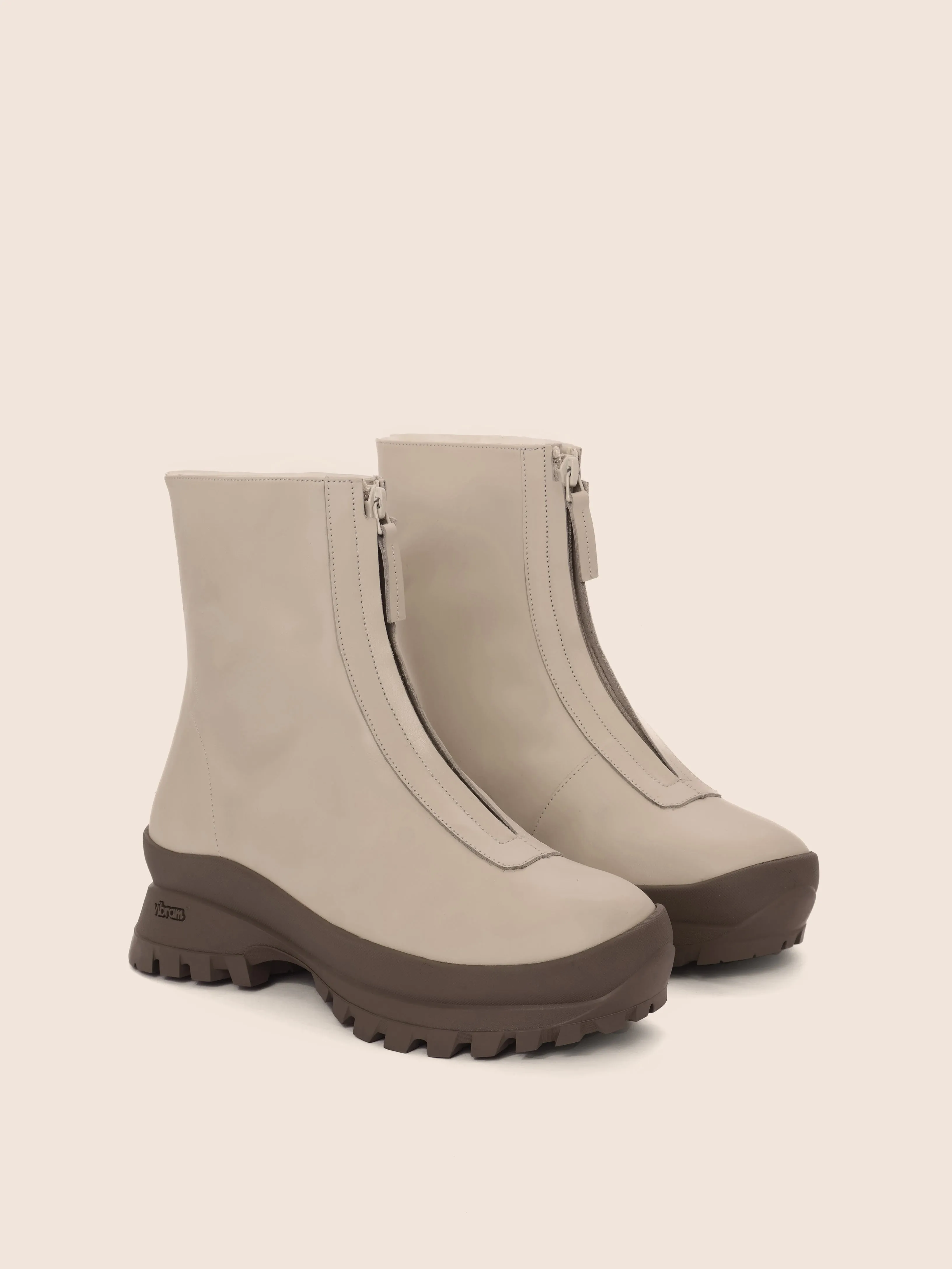 Taupe Lined Estrella Combo Boot – Stylish & Comfortable Footwear