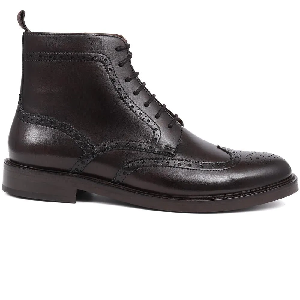 Fletcher Leather Boots  - FLETCHER / 325 743