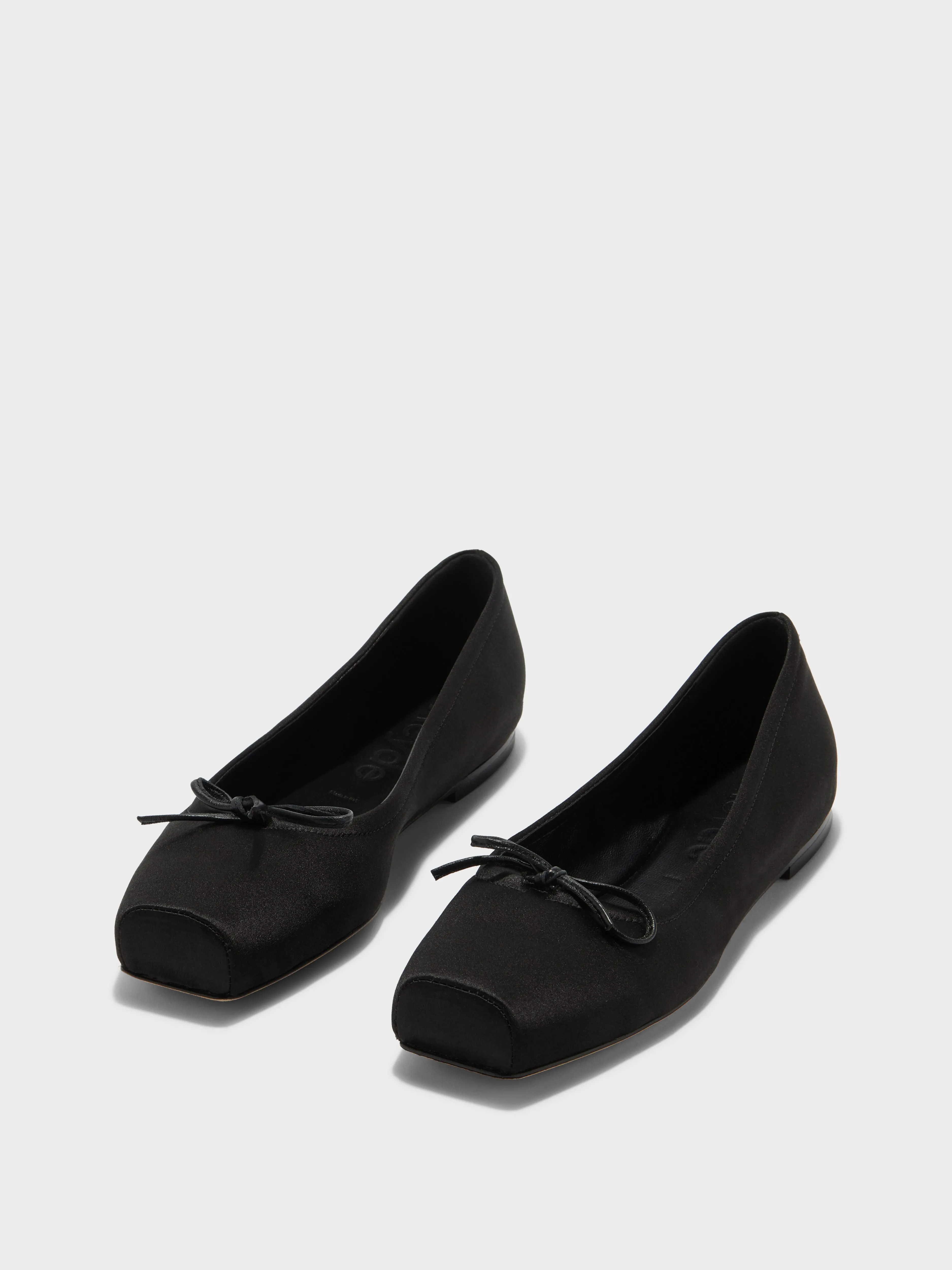 Gabriella Satin Ballet Flats