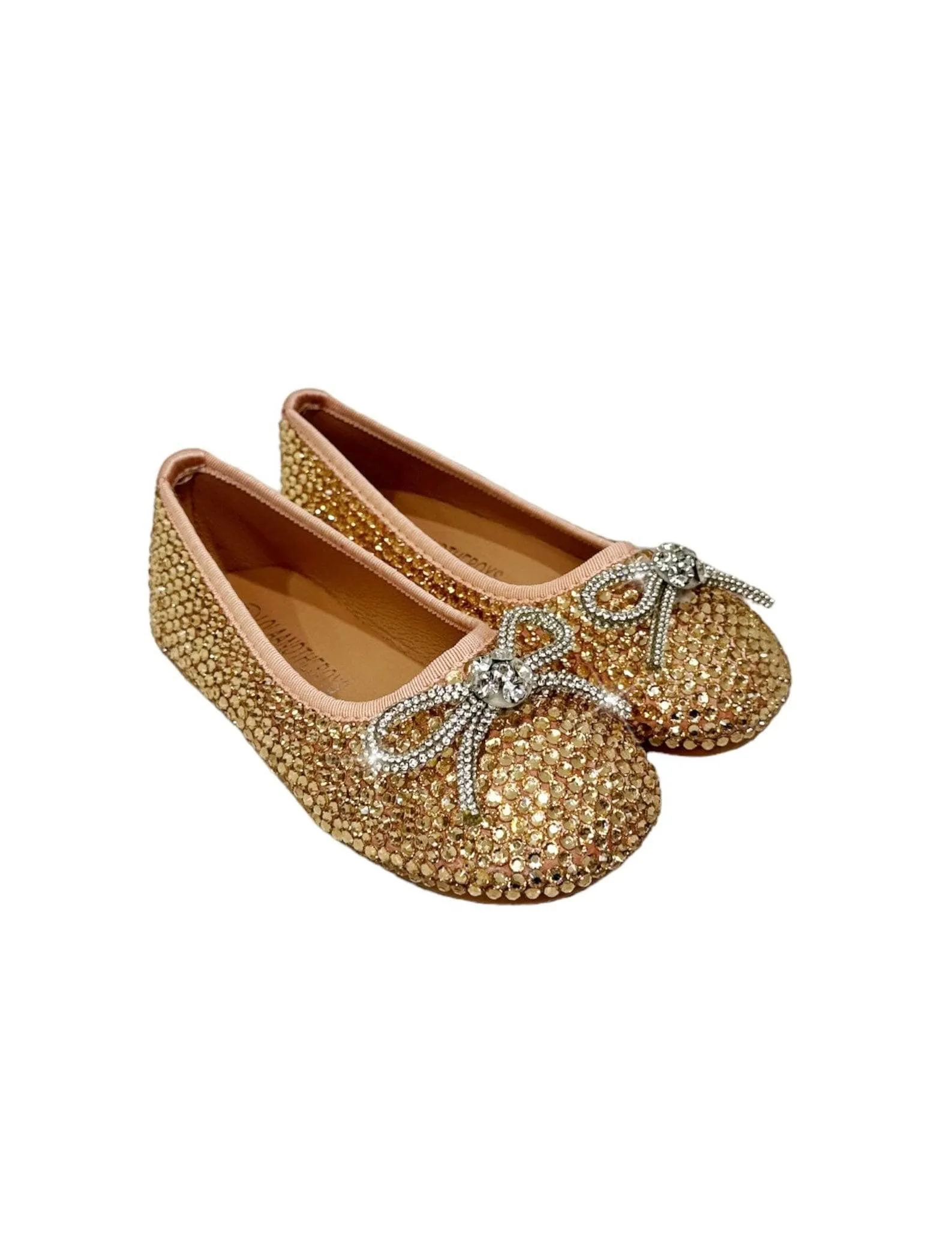 Gold Sparkle Ballet Flat