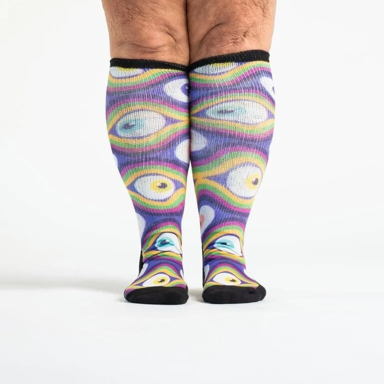 Groovy Eyes Non-Binding Diabetic Socks