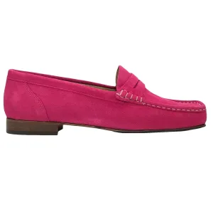 HB Ladies Flat Suede Moccasin