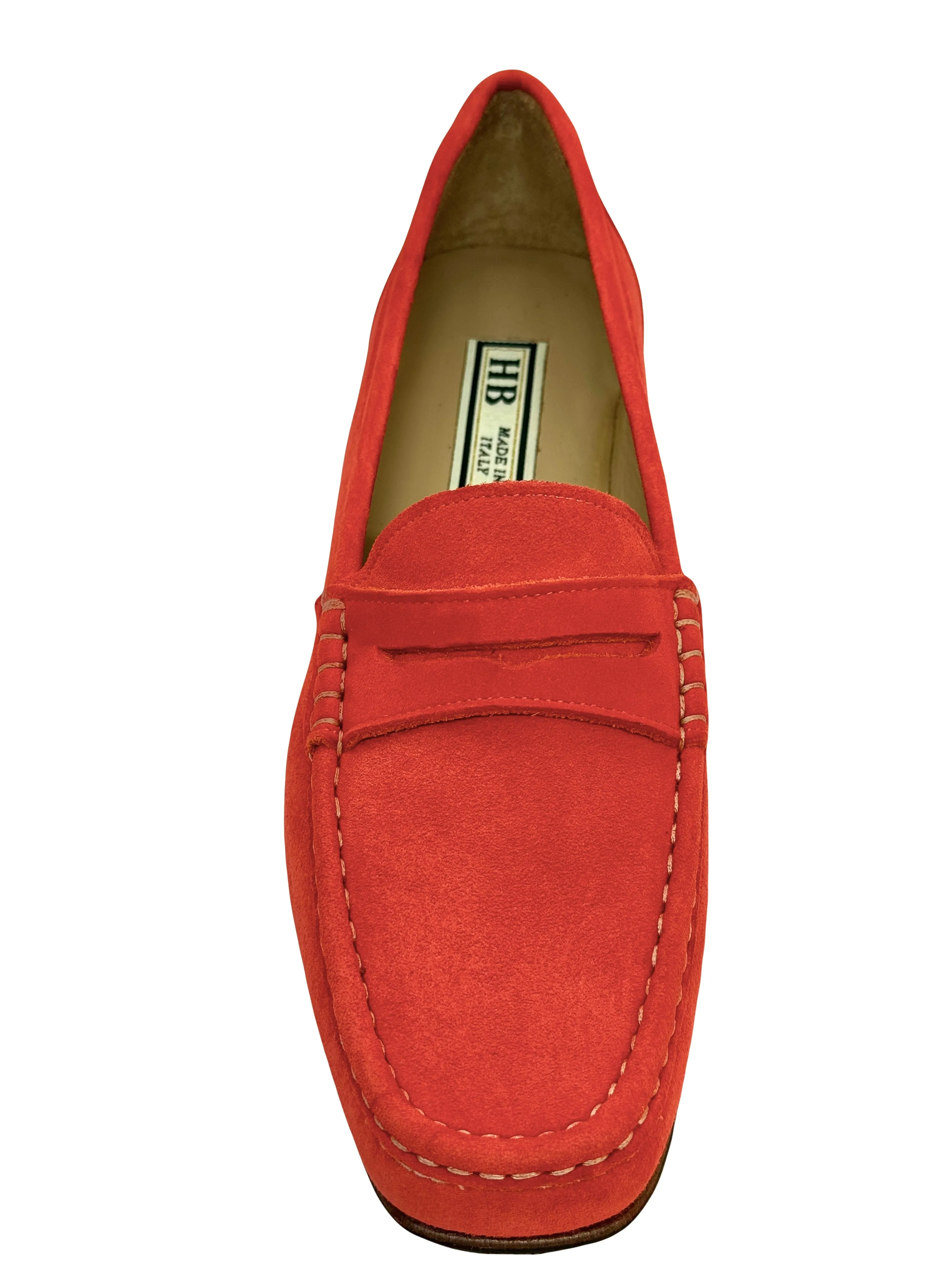 HB Ladies Suede Flat Moccasin