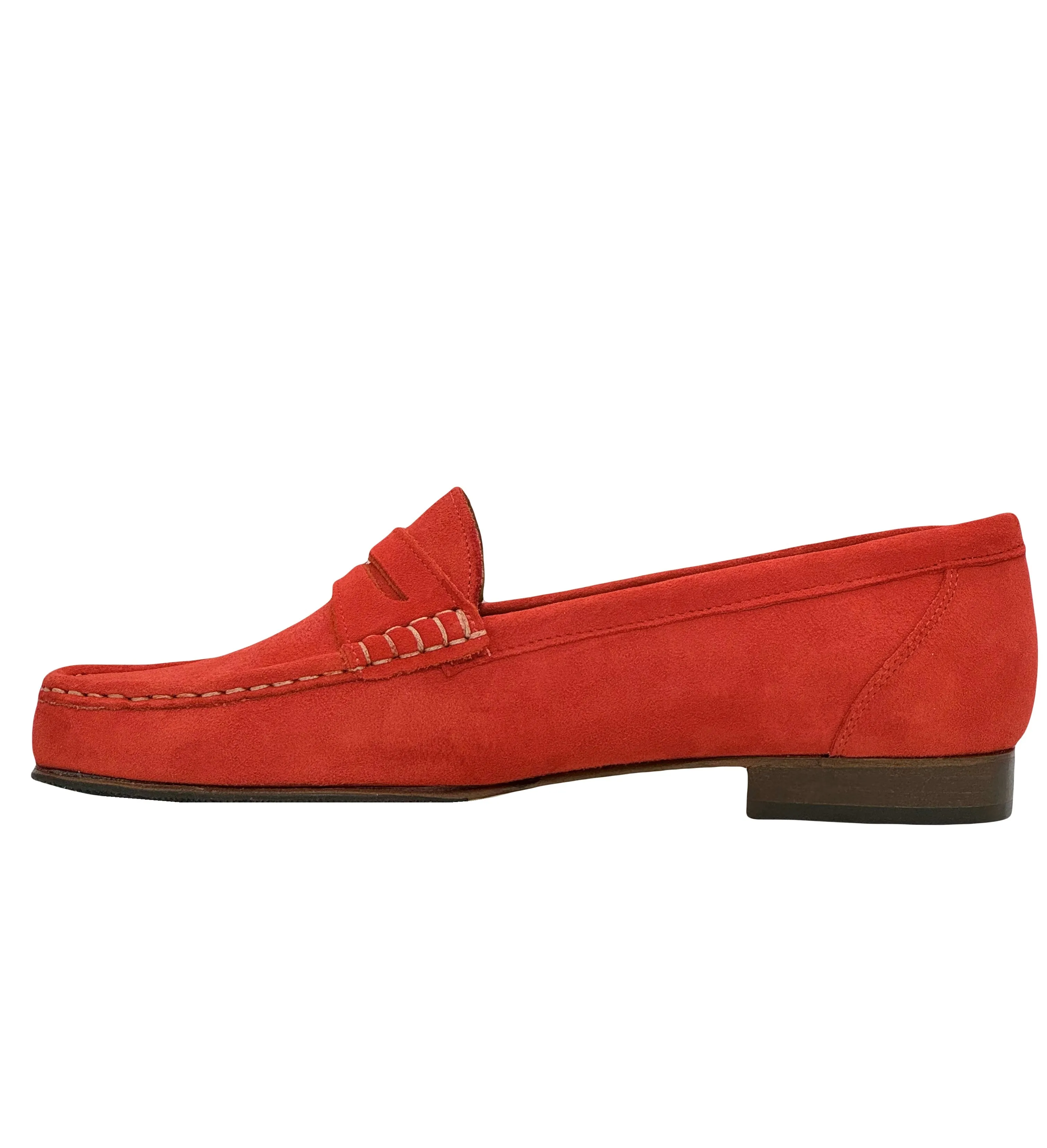 HB Ladies Suede Flat Moccasin