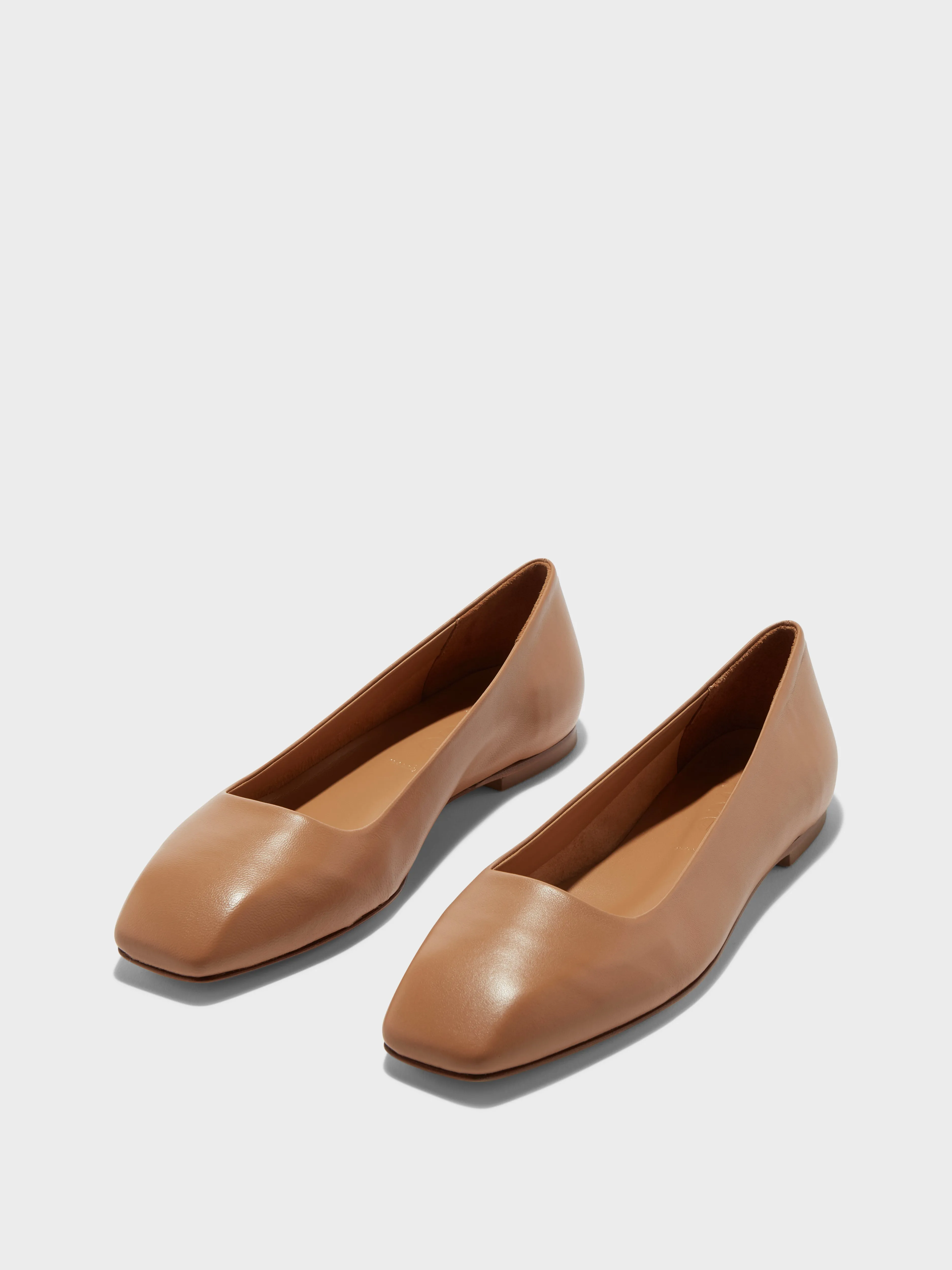 Ida Leather Ballet Flats