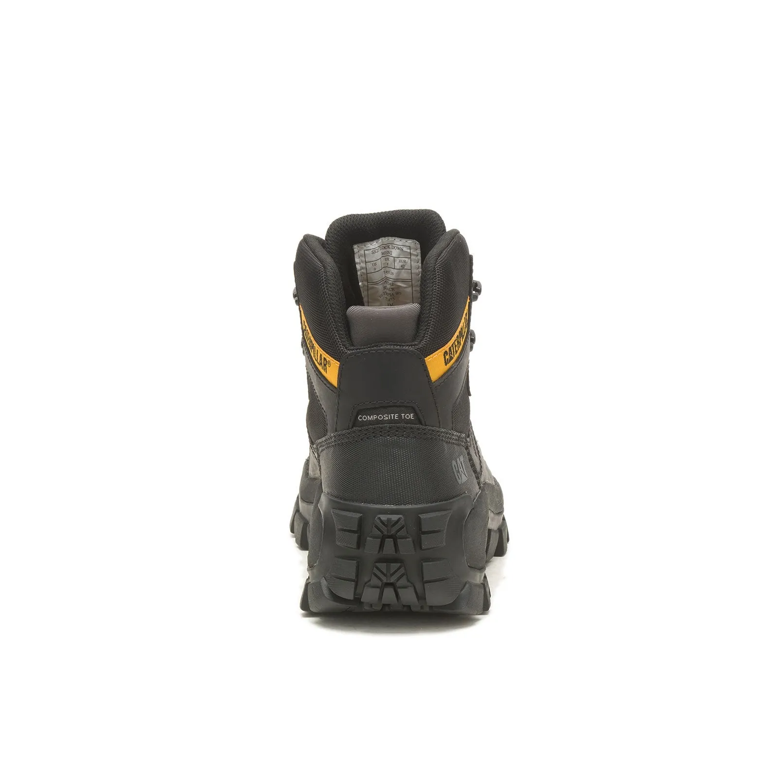 Invader Composite-Toe Waterproof Hiker Work Boot Black