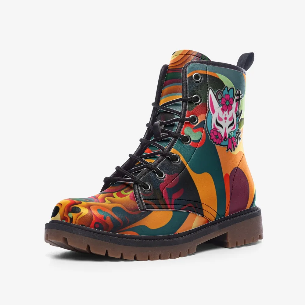 Kitsune Twisted Camo Women Boots