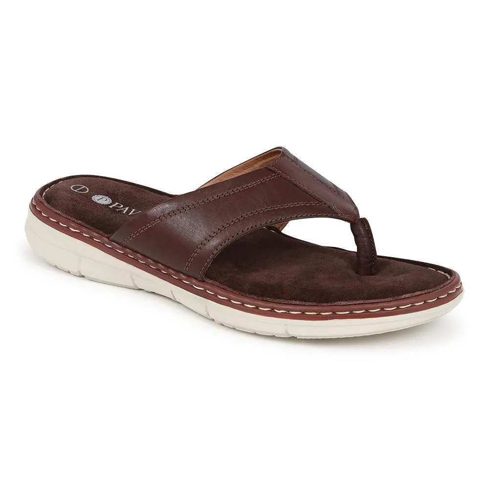 Leather Toe-Post Sandals  - JFOOT39017 / 325 778