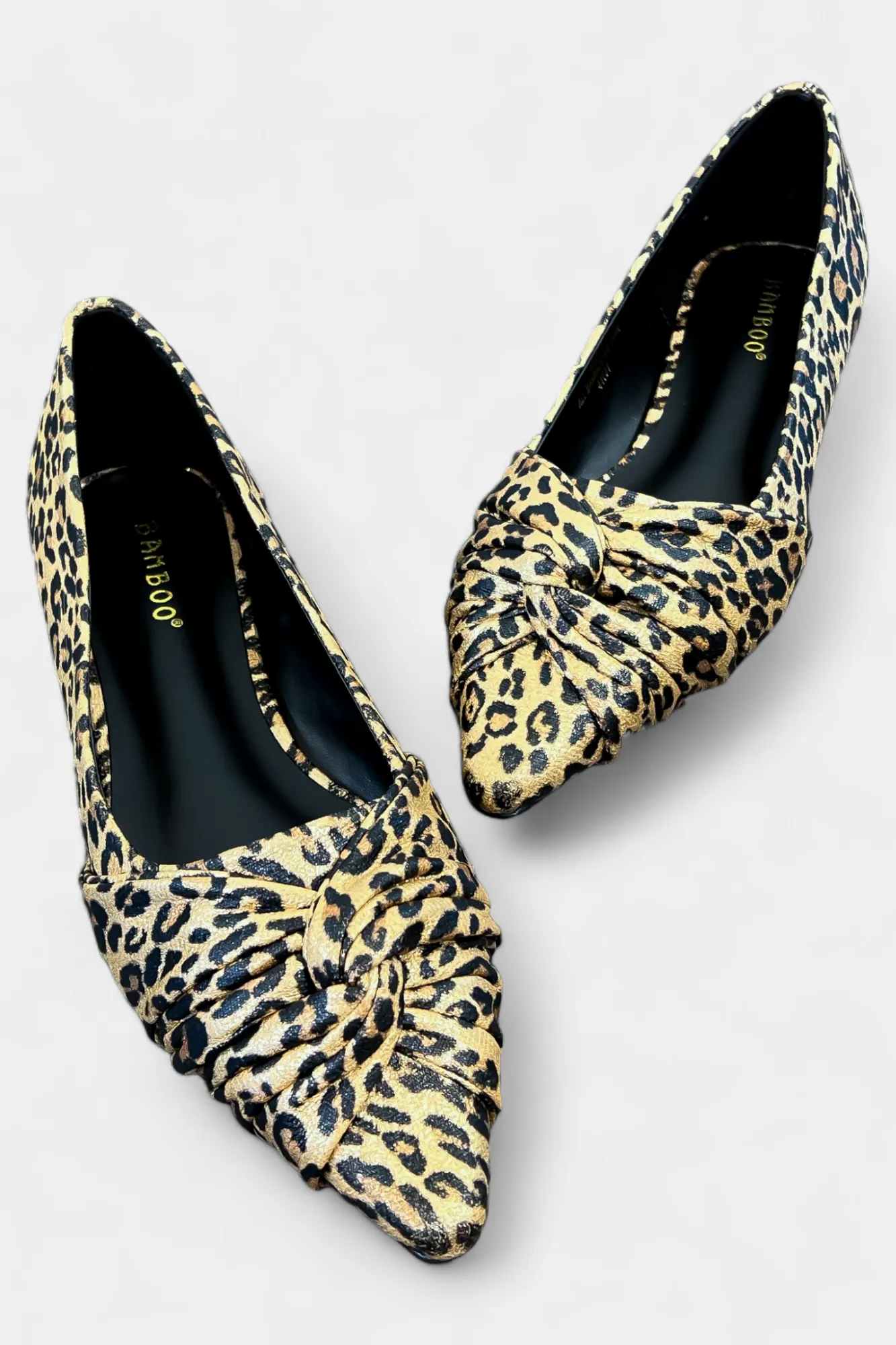 Leopard Twist Flats