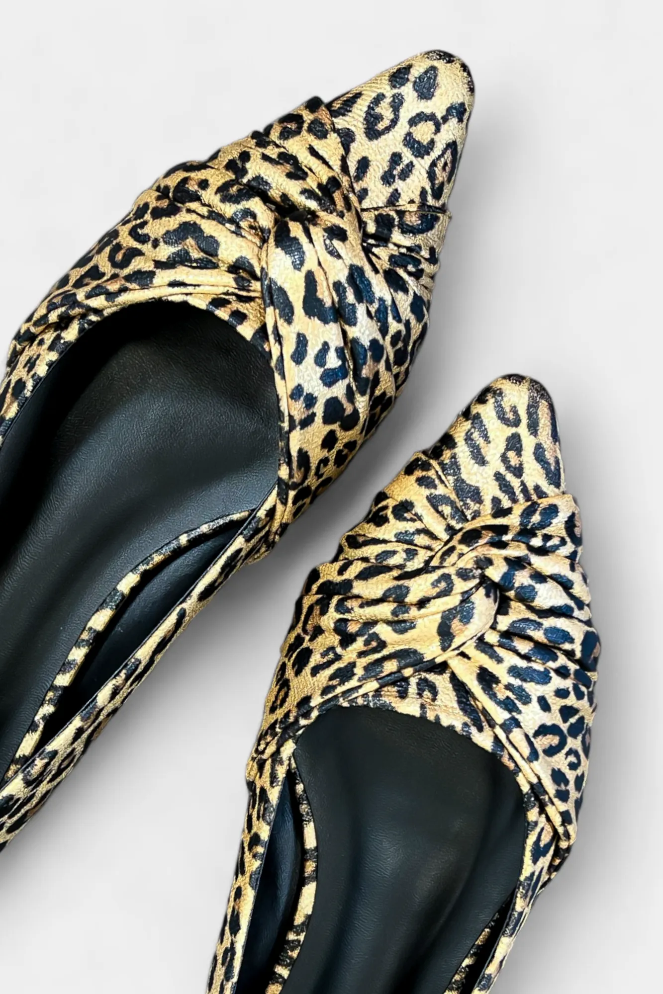 Leopard Twist Flats