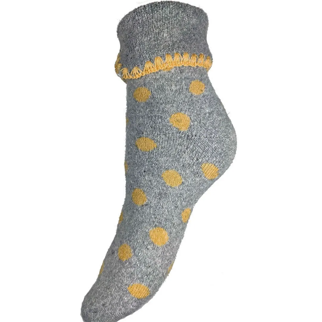 Luxurious Cuff Big Dot House Socks