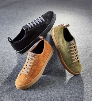 Martin Dingman Signature Suede Sneakers - Tobacco