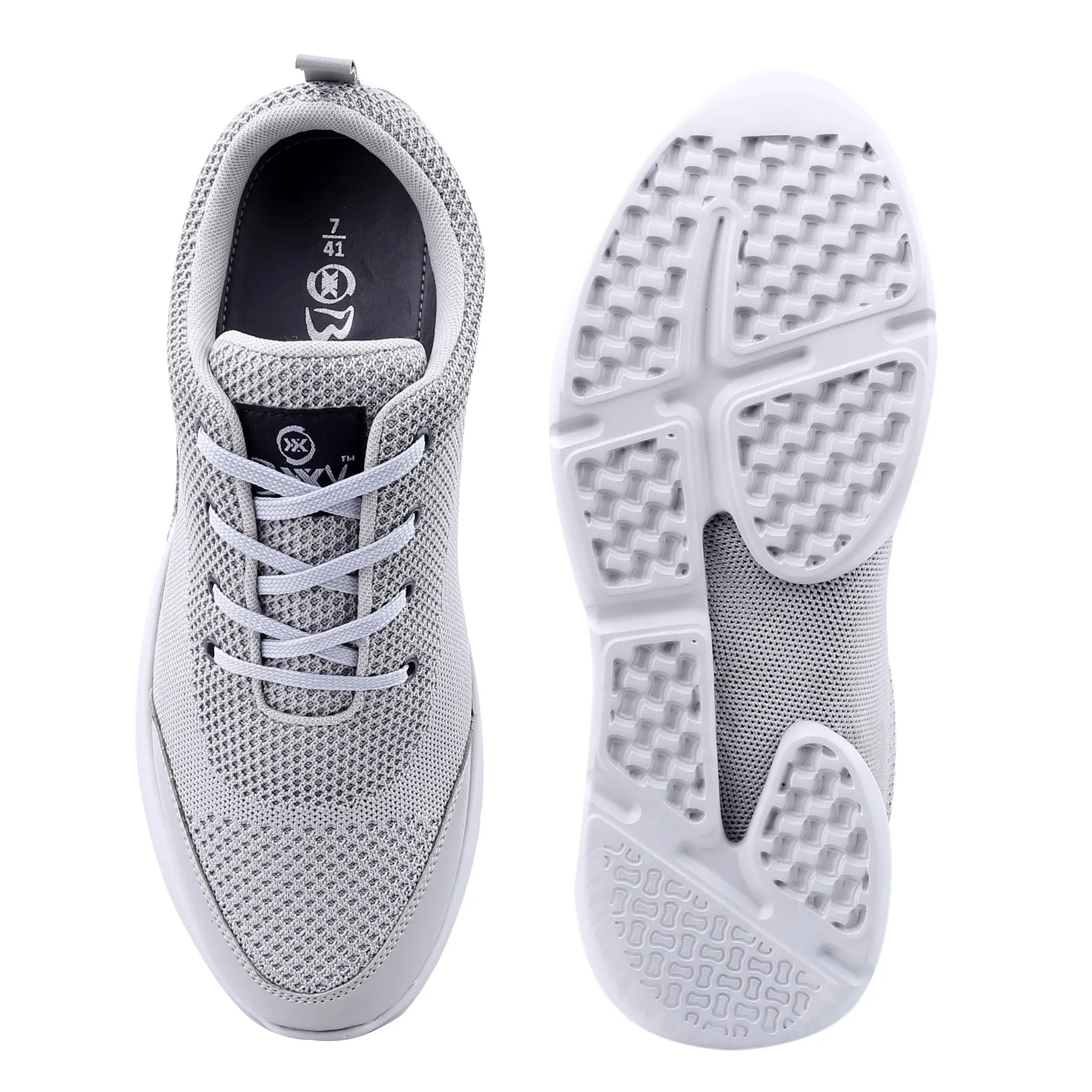 Men's 3 Inch Hidden Height Increasing Stylish Casual Sports Lace-Up Shoes