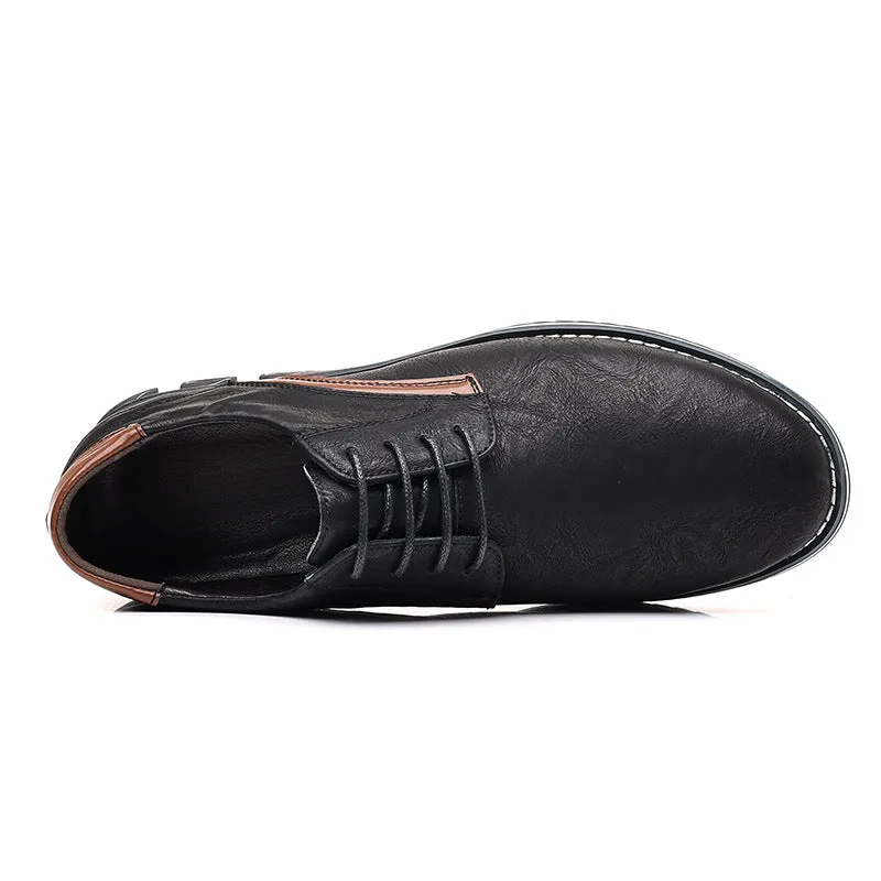 Men's Fashion Comfortable Walking Office Leather Shoes