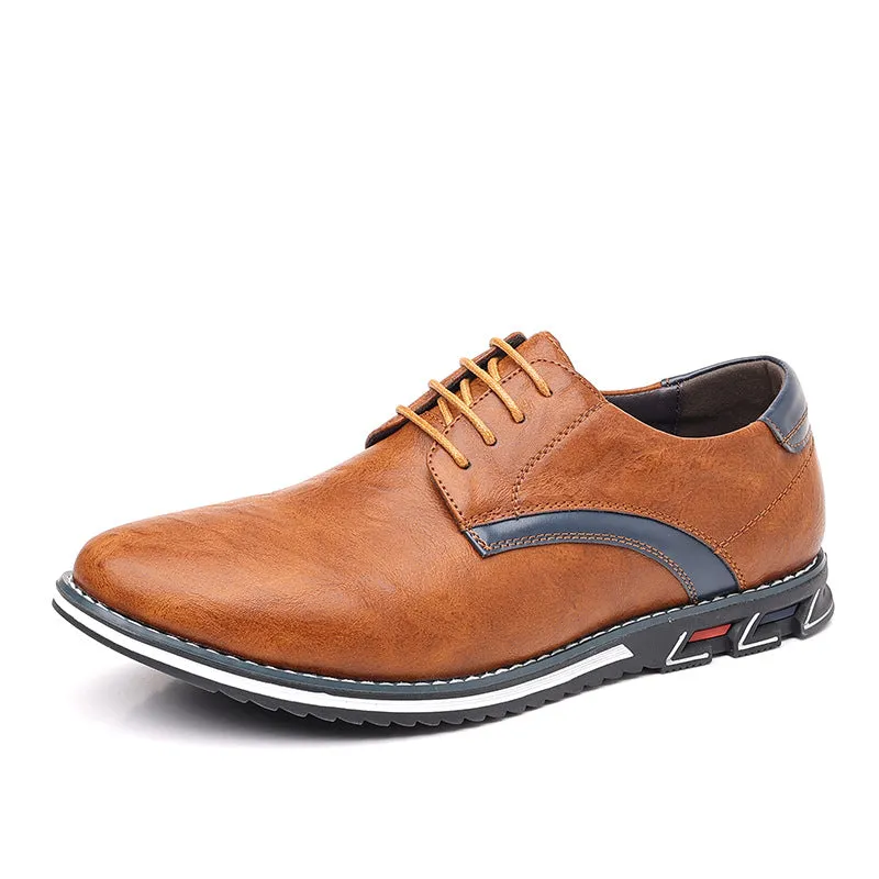 Men's Fashion Comfortable Walking Office Leather Shoes