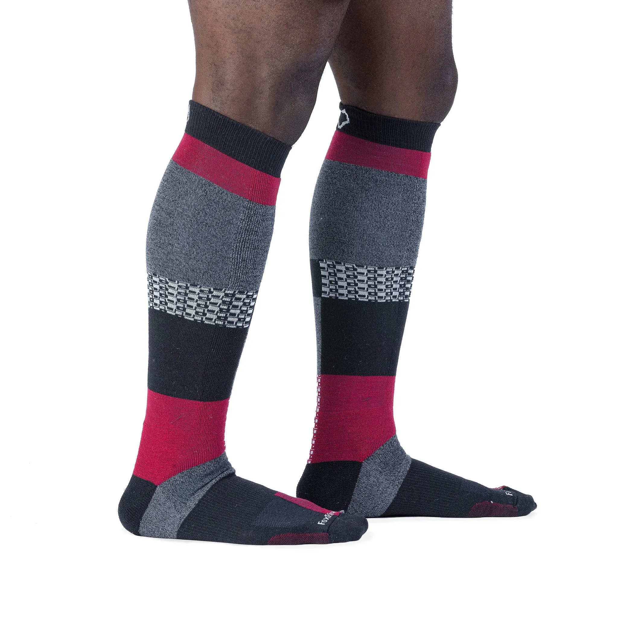 Men's Peakheat Park Rat Lightweight Over-the-Calf Ski and Snowboard Sock