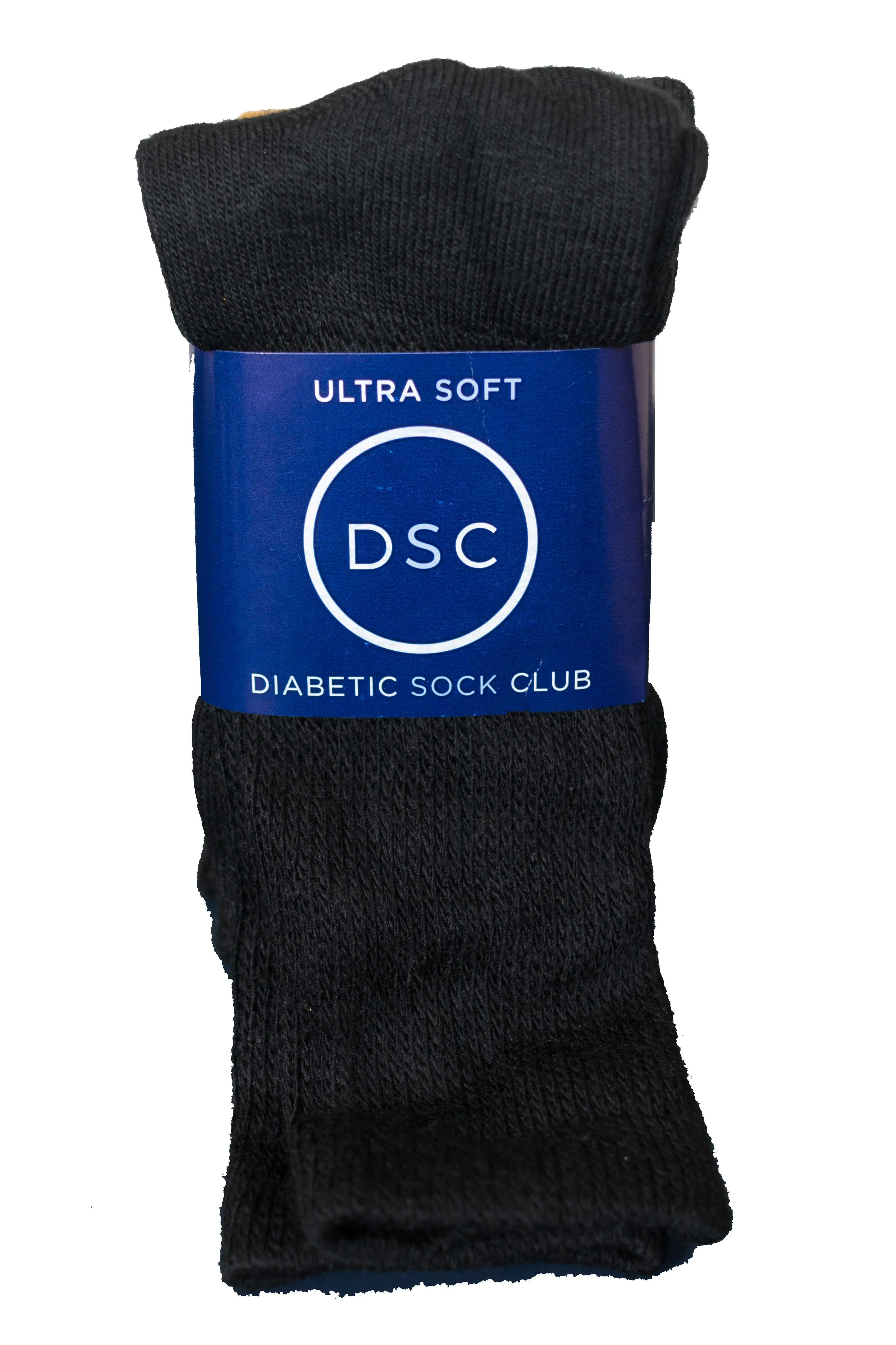 Men's Ultra-Soft Upper Calf Diabetic Socks (4 Pair)