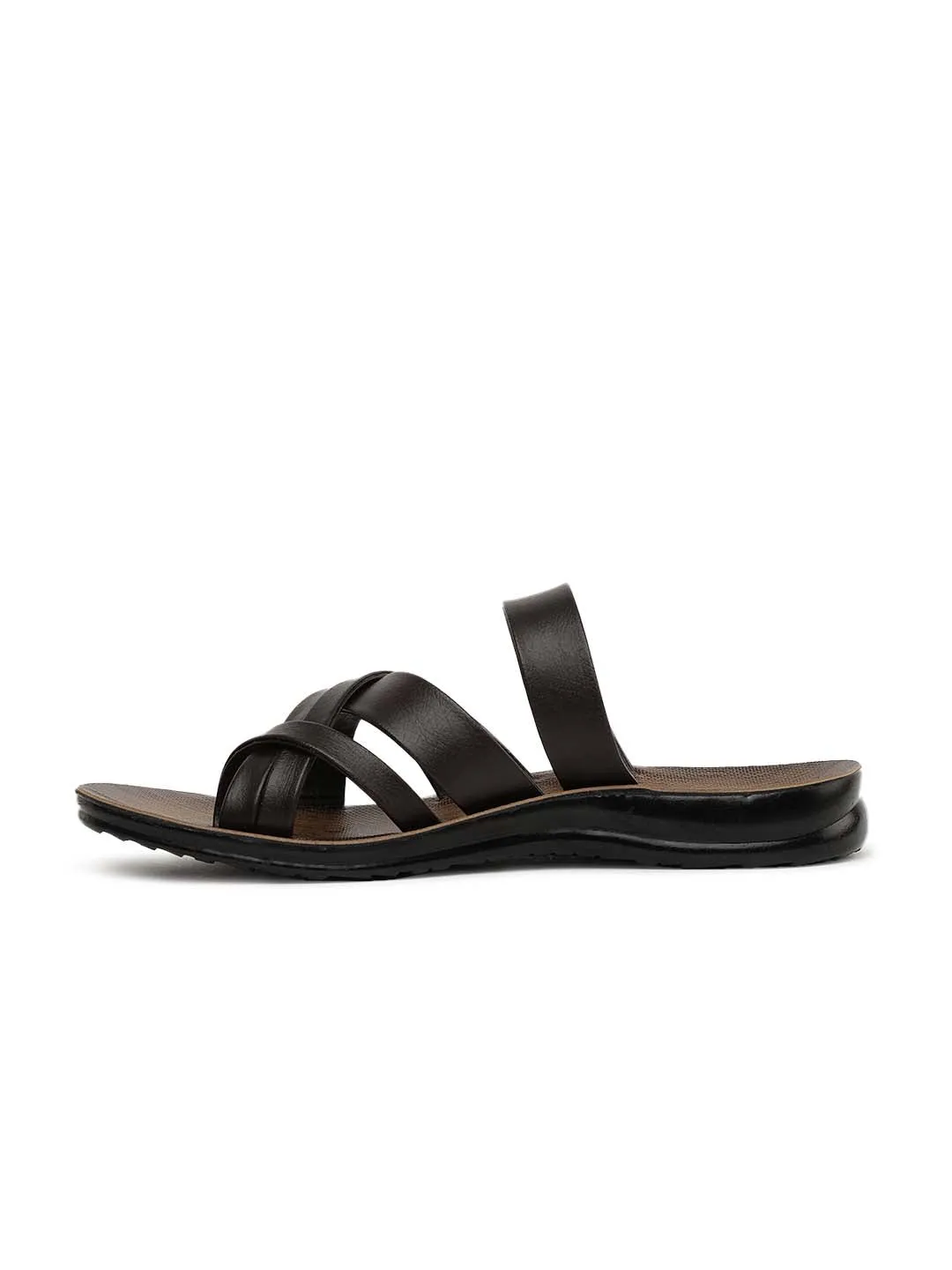 Men's Vertex Dark Brown Sandal