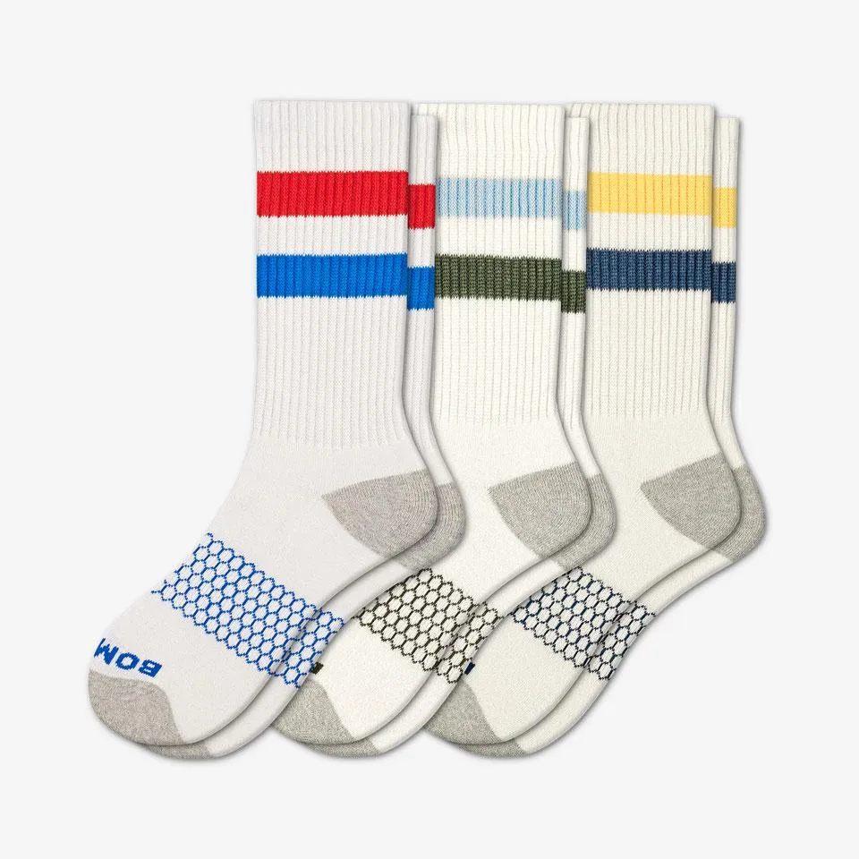 Men's Vintage Stripe Calf Sock 3-Pack