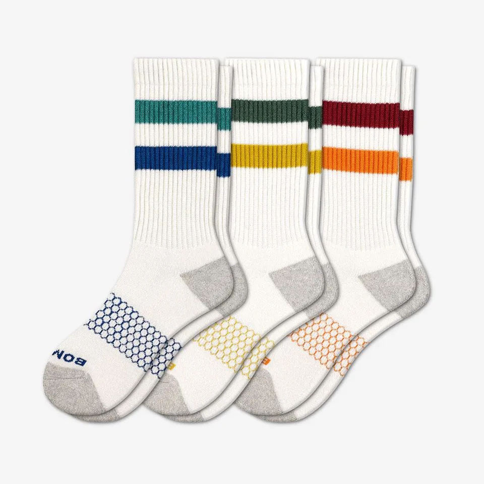 Men's Vintage Stripe Calf Sock 3-Pack